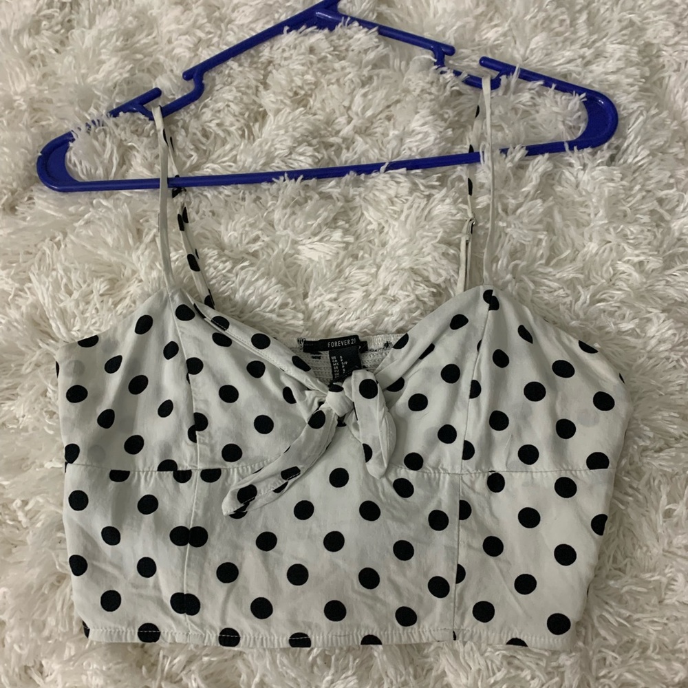 Cropped tank top